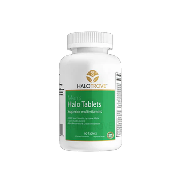 Men's Halo Multivitamin Tablets – Premium Daily Supplement for Men's Health, Energy & Vitality