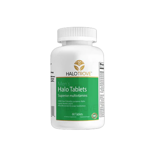 Men's Halo Multivitamin Tablets – Premium Daily Supplement for Men's Health, Energy & Vitality