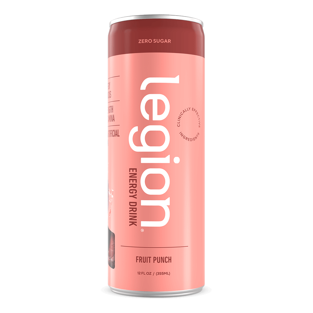 Legion Energy Drink Zero Sugar – 12 FL oz | 12-Pack | Sugar-Free Energy Boost