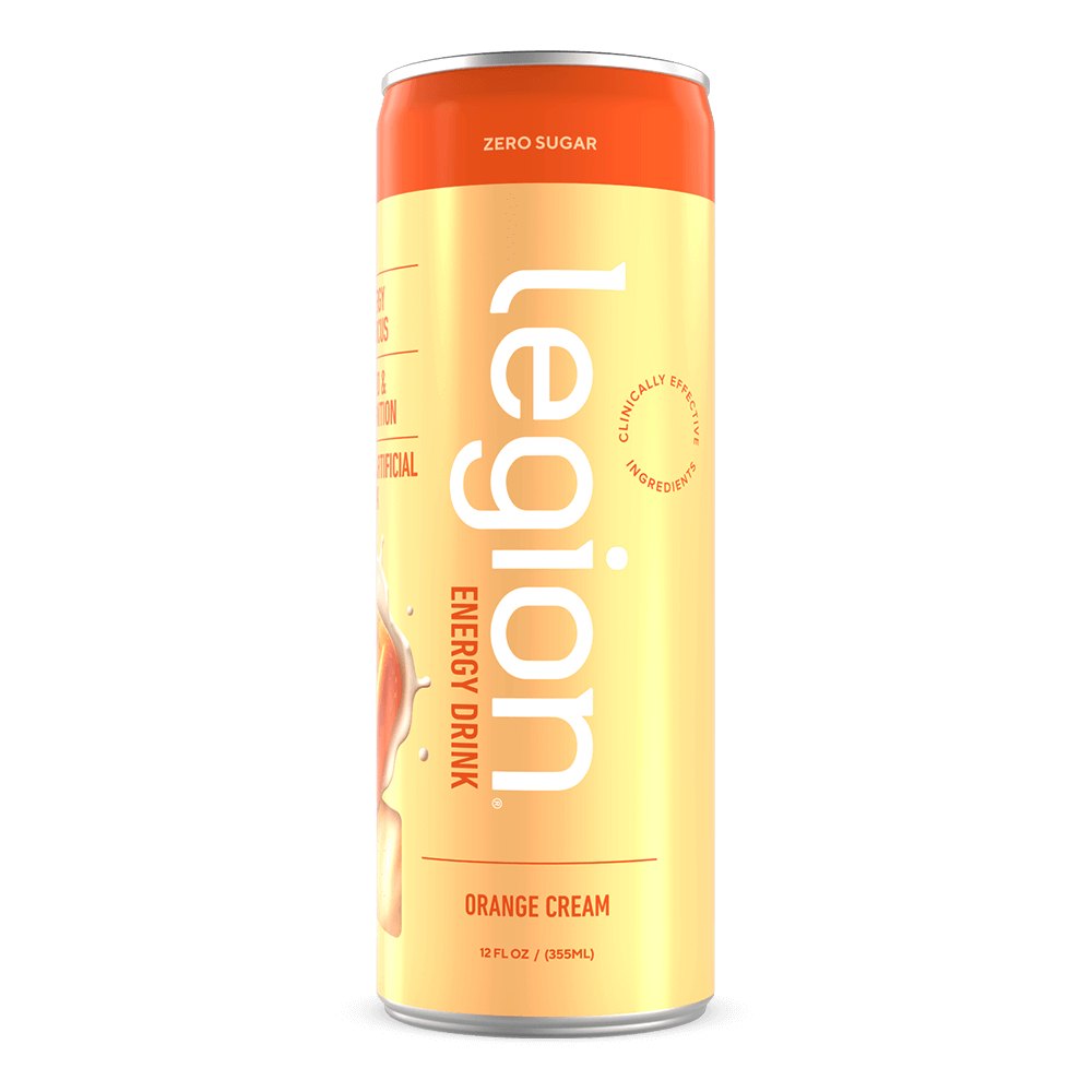 Legion Energy Drink Zero Sugar – 12 FL oz | 12-Pack | Sugar-Free Energy Boost