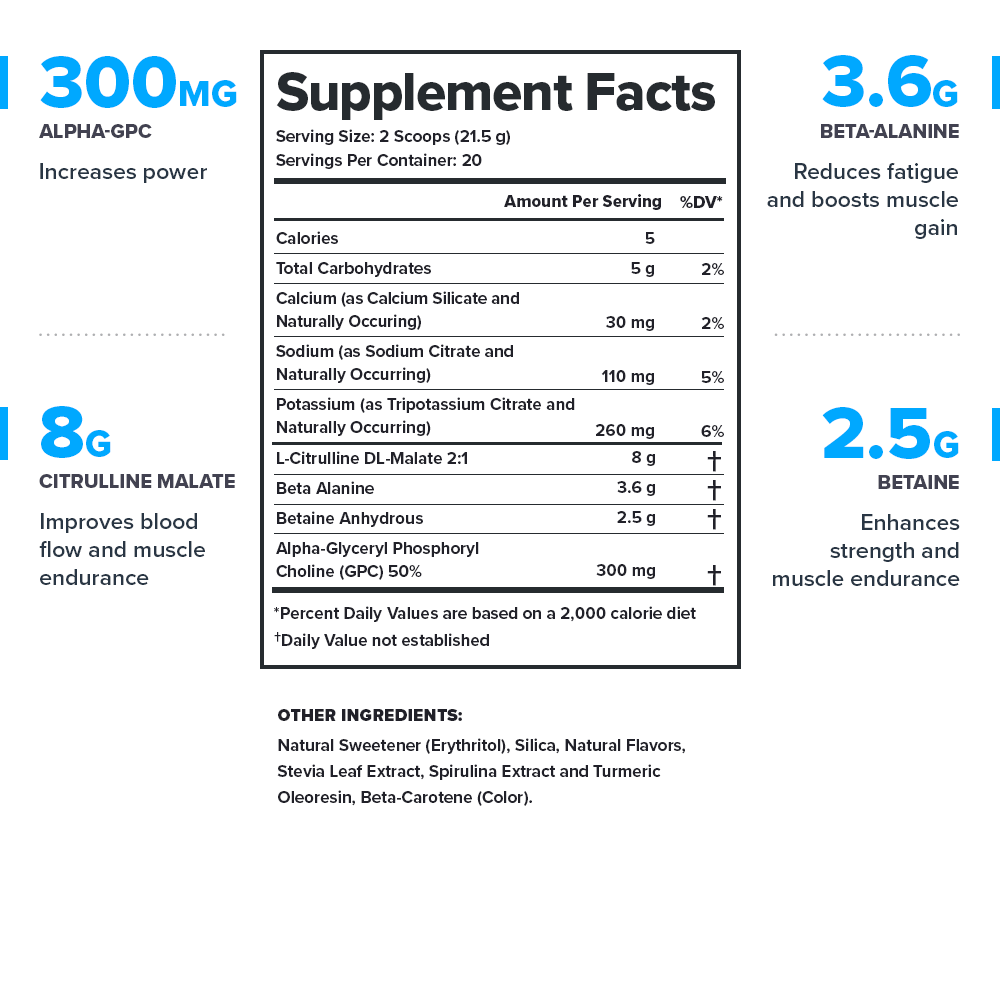 LEGION PULSE Stim-Free Pre-Workout Drink – Green Apple Flavor | Caffeine-Free Energy, Endurance & Focus Booster
