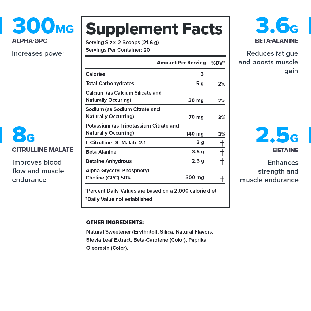 LEGION PULSE | TROPICAL PUNCH | PRE-WORKOUT SUPPLEMENT STIM-FREE