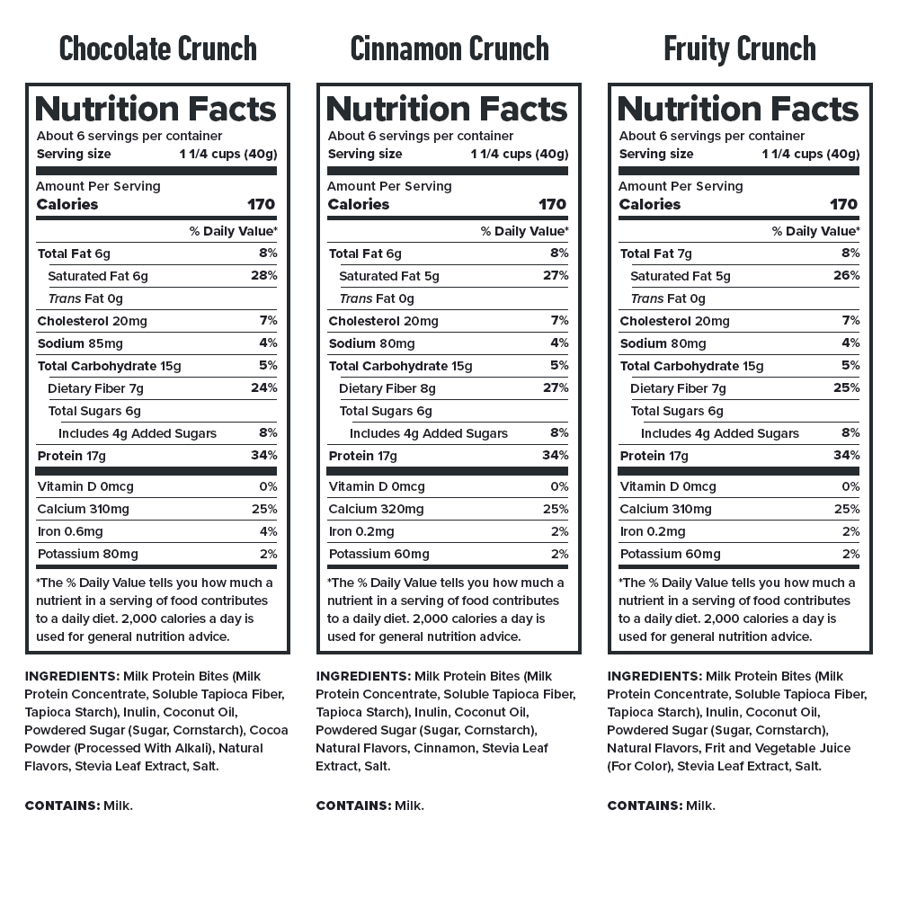 Legion Protein Cereal Variety Pack – High-Protein, Low-Sugar Breakfast Cereal (3-Pack)