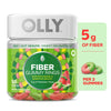 OLLY Fiber Gummy Rings, 50 Count | 5g Prebiotic Fiber with FOS for Digestive Support | Strawberry Watermelon Flavor