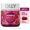 OLLY Women’s Multivitamin Gummies, 90 Count | Daily Vitamin Supplement with A, C, D, E, Biotin & Folic Acid