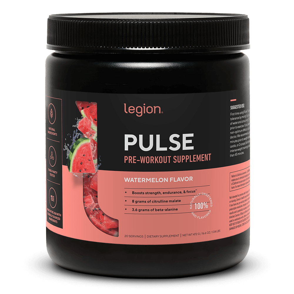 LEGION PULSE | WATERMELON PRE-WORKOUT SUPPLEMENT