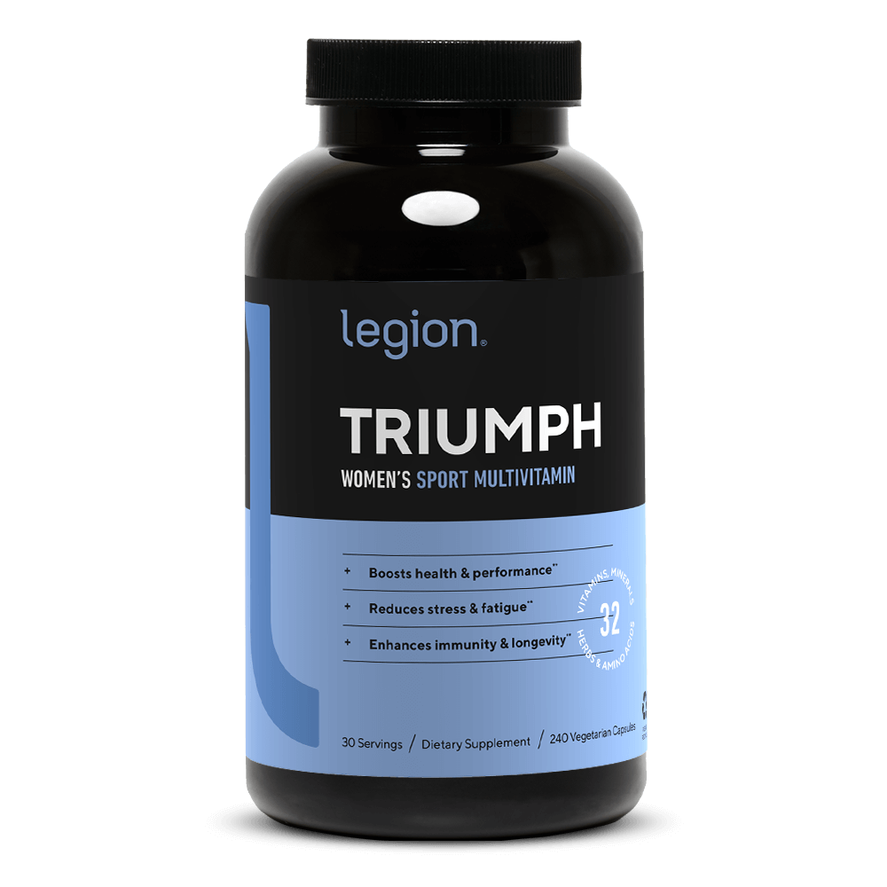 Best Women’s Multivitamin for Energy & Immunity – Legion Triumph | 30 Servings
