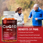Beau CoQ10 200mg – Heart Health & Cardiovascular Support (120 Vegetarian Capsules)