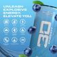 3D Energy Drink Sugar Free 200 mg Caffeine Blueberry Mist 16 FL OZ/ Pack of 12