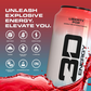 3D Energy Drink Sugar Free 200 mg Caffeine Liberty Pop 16 FL OZ/ Pack of 12