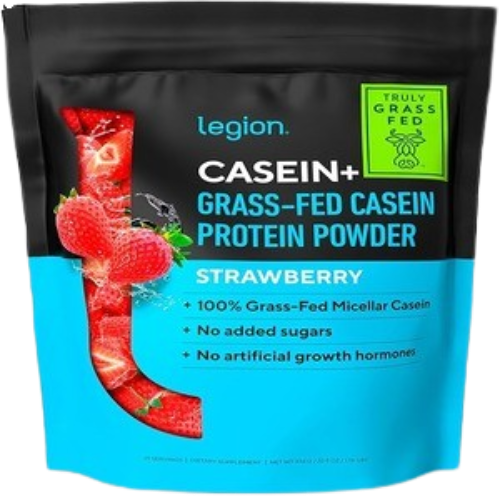 LEGION CASEIN+ | STRAWBERRY | 30SV MICELLAR CASEIN image 0
