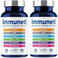 Immuneti - 6-in-1 Immune Support: Vit C, D3, Zinc, Elderberry, Garlic, Echinacea - 2 Pack image 0