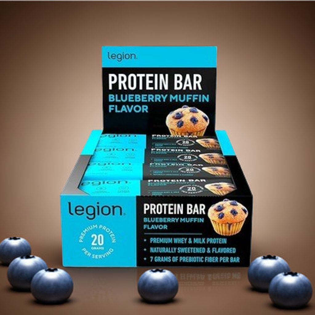 LEGION PROTEIN BAR PROBAR | BLUEBERRY MUFFIN | 12SV