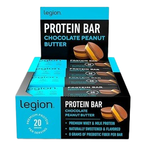 LEGION PROTEIN BAR PROBAR | CHOCOLATE PEANUT BUTTER | 12SV 