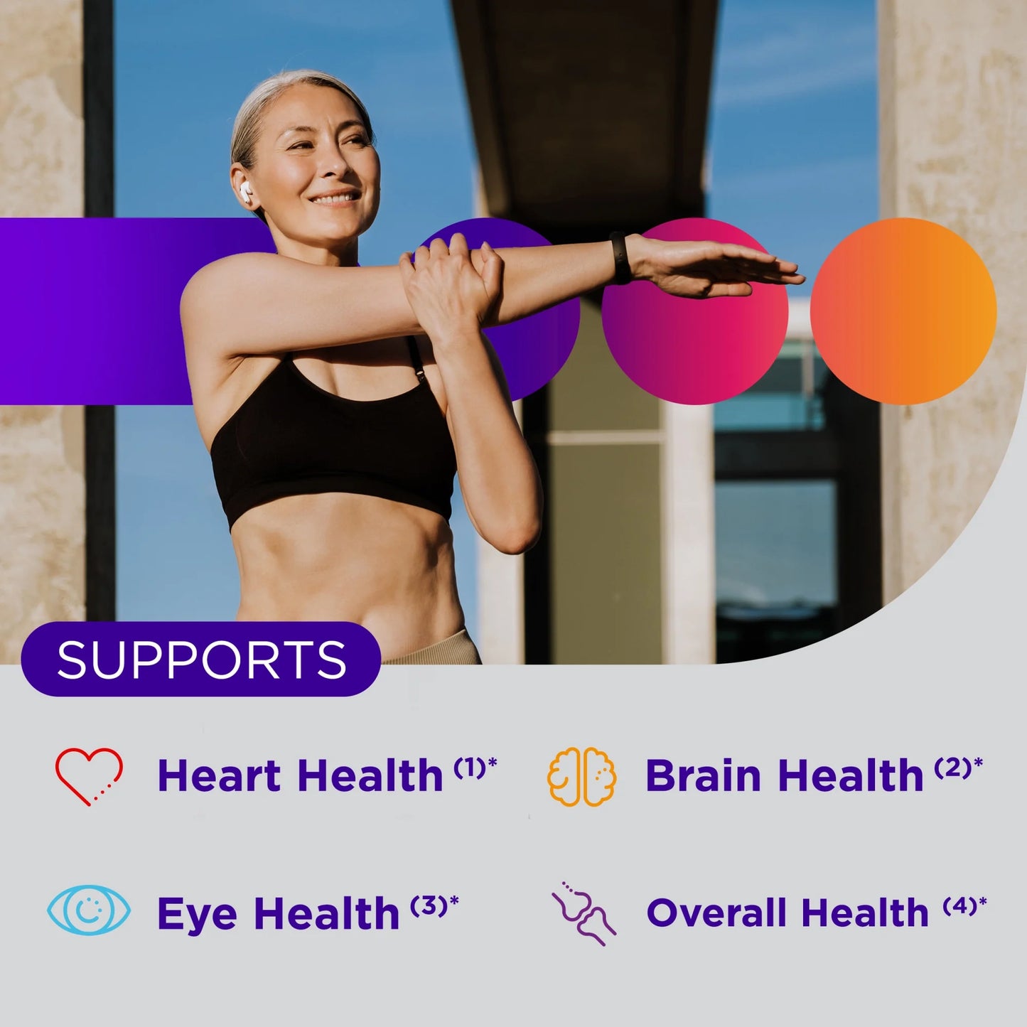Centrum Minis Women 50+ Multivitamin – Heart, Bone & Eye Health Support (160 Count)