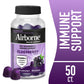 Airborne Immune Support Gummies – Vitamin C & Zinc Multivitamin (50ct Elderberry)