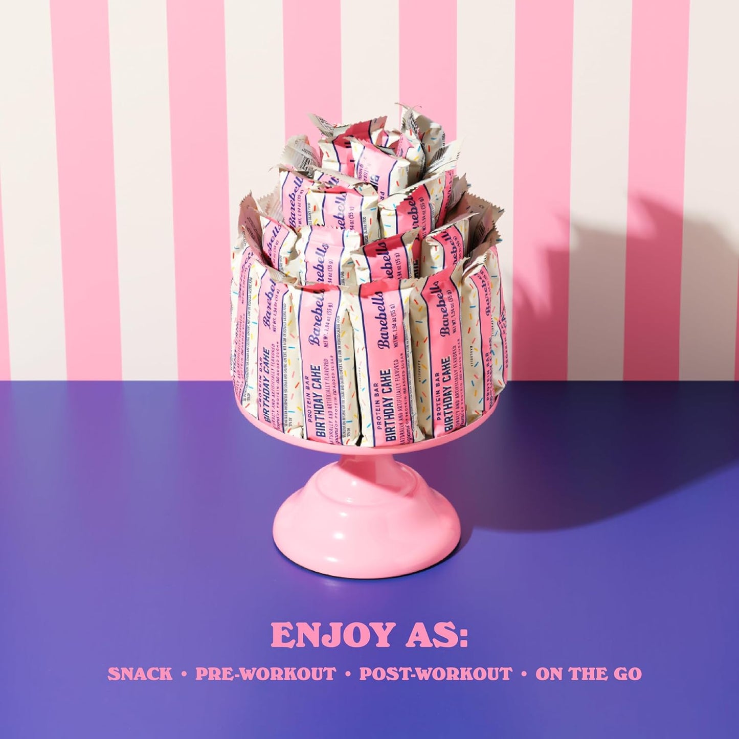 Barebells Birthday Cake Protein Bars – 12 Count | 20g High-Protein Snack, Just 1g Sugar