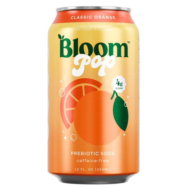 Bloom Nutrition Sparkling Energy Drink – Classic Orange, 12oz (12 Pack)