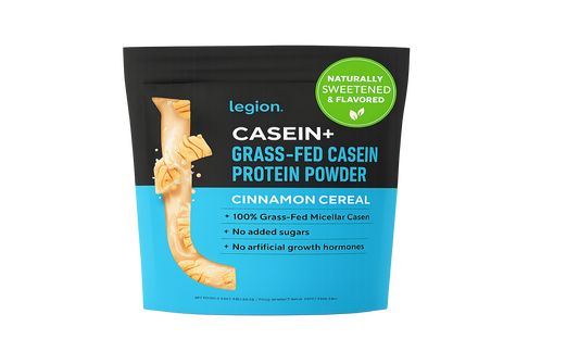 Legion Casein+ Grass-Fed Casein Protein Powder