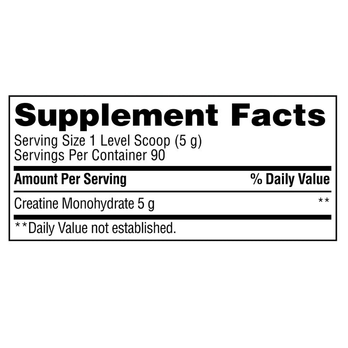 Equate Creatine Monohydrate Dietary Supplement, Unflavored – 15.87 oz
