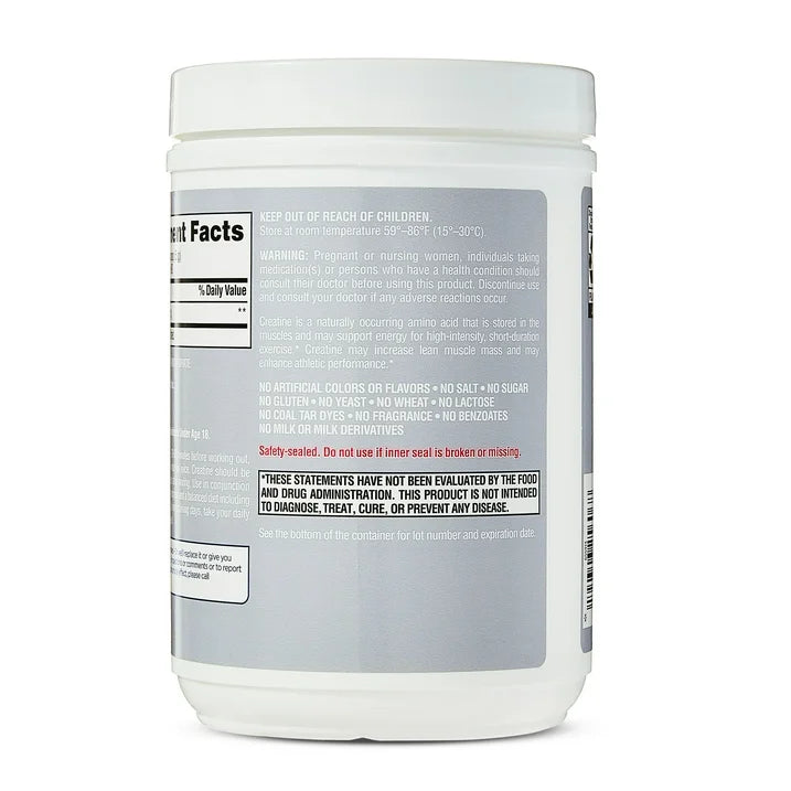 Equate Creatine Monohydrate Dietary Supplement, Unflavored – 15.87 oz