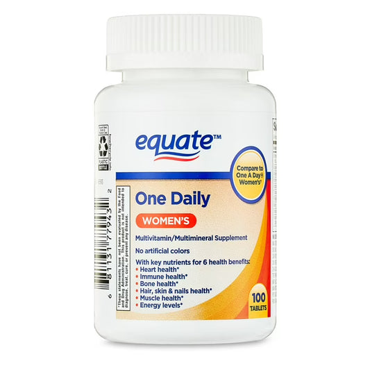 Equate Women’s One Daily Multivitamin & Multimineral Tablets