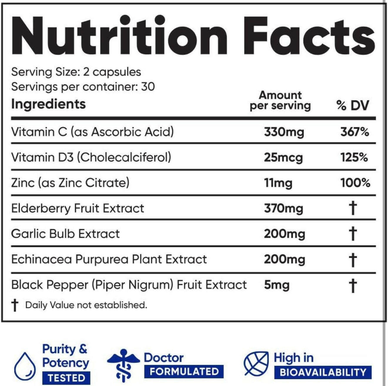 Immuneti 6-in-1 Immune Support – Vitamin C, D3, Zinc & Herbal Blend | Natural Immunity Booster