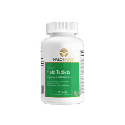 Men's Halo Multivitamin Tablets – Premium Daily Supplement for Men's Health, Energy & Vitality