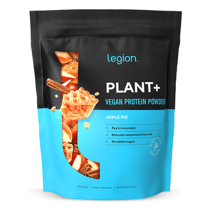 Legion Plant+ Vegan Plant Based Protein Powder – 20 Servings | Clean, Natural Protein