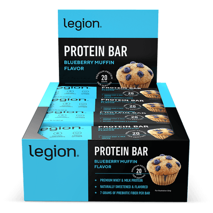 Legion Protein Bar ProBar – Blueberry Muffin | High-Protein Snack | 12 Servings