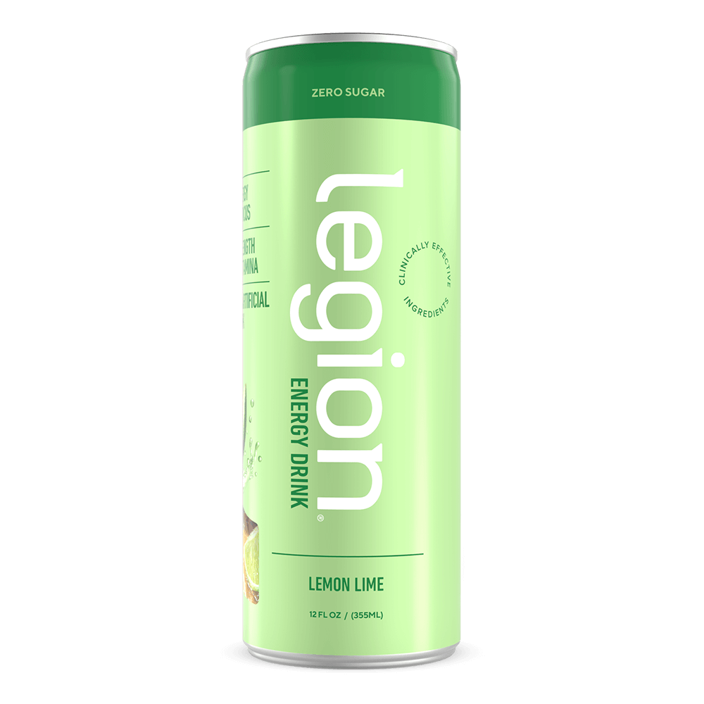 Legion Energy Drink Zero Sugar – 12 FL oz | 12-Pack | Sugar-Free Energy Boost