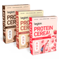 Legion Protein Cereal Natural Flavors – High-Protein, Low-Sugar Breakfast Cereal (3-Pack)