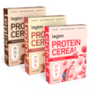 Legion Protein Cereal Natural Flavors – High-Protein, Low-Sugar Breakfast Cereal (3-Pack)