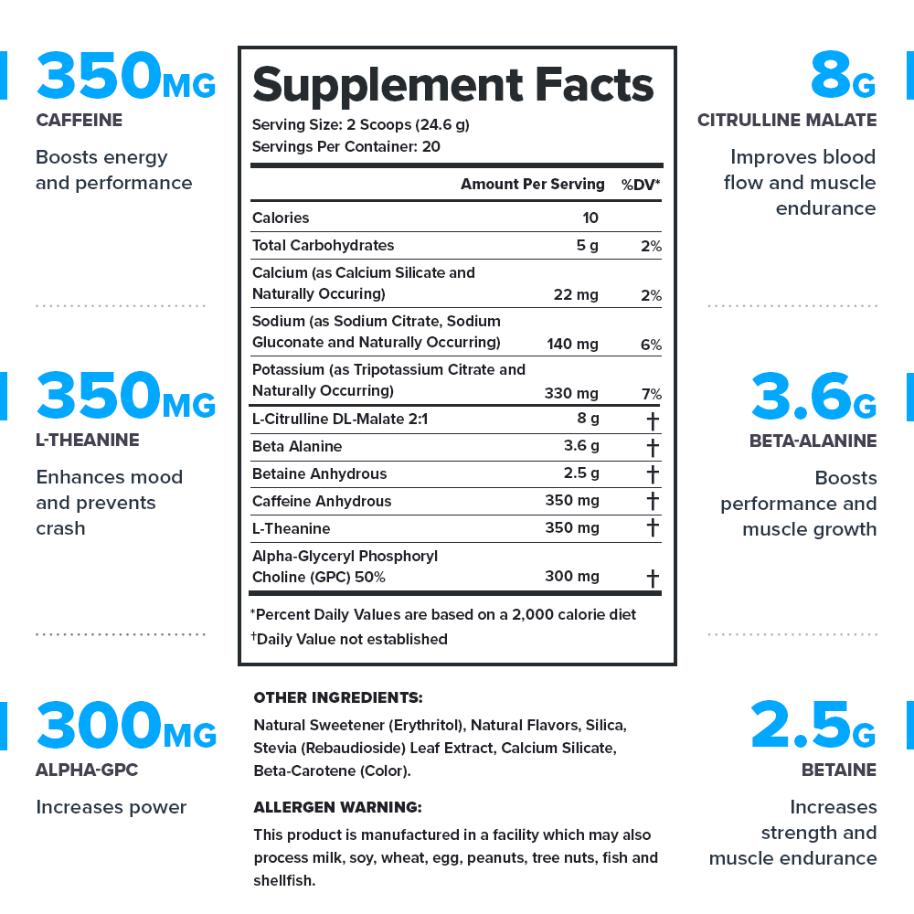 LEGION PULSE | PINA COLADA PRE-WORKOUT SUPPLEMENT