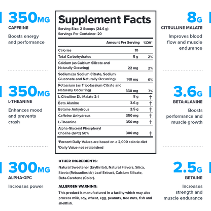 LEGION PULSE | PINA COLADA PRE-WORKOUT SUPPLEMENT