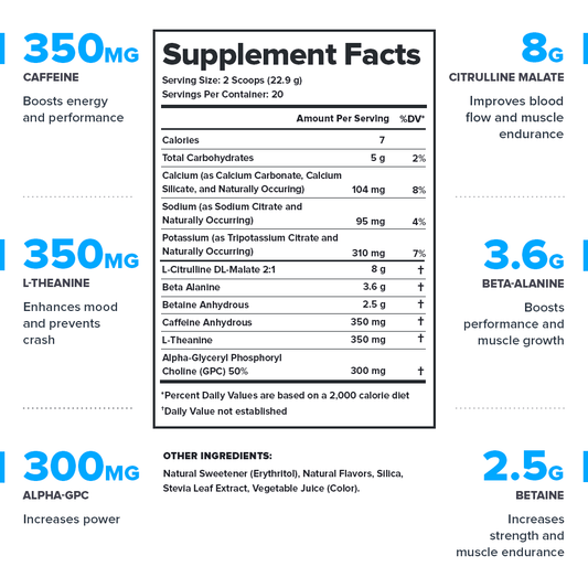 LEGION PULSE Pre-Workout Supplement – Cherry Limeade Flavor | Caffeine-Free, Stim-Free Formula for Clean Energy, Focus & Endurance