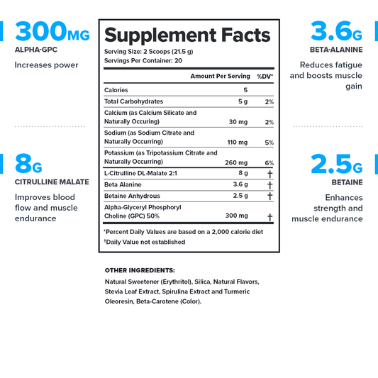 LEGION PULSE | GREENAPPLE | CAFFEINE FREE PRE-WORKOUT STIM FREE