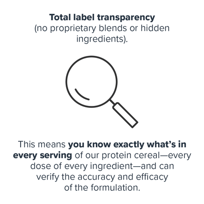Legion Protein Cereal Variety Pack – High-Protein, Low-Sugar Breakfast Cereal (3-Pack)