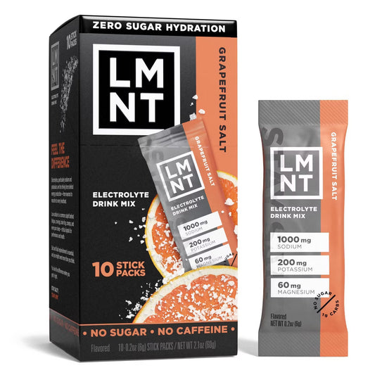 LMNT Zero-Sugar Electrolyte Drink Mix – Hydration Support Powder