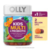 OLLY Kids Multivitamin + Probiotic Gummies, 100 Count | Daily Immune & Digestive Support for Children with Vitamins A, C, D, E, B, and Zinc