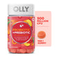 OLLY Probiotic + Prebiotic Fiber Gummies, 30 Count | Adult Digestive & Gut Health Supplement | Peach Flavor