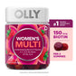 OLLY Women’s Multivitamin Gummies, 90 Count | Daily Vitamin Supplement with A, C, D, E, Biotin & Folic Acid