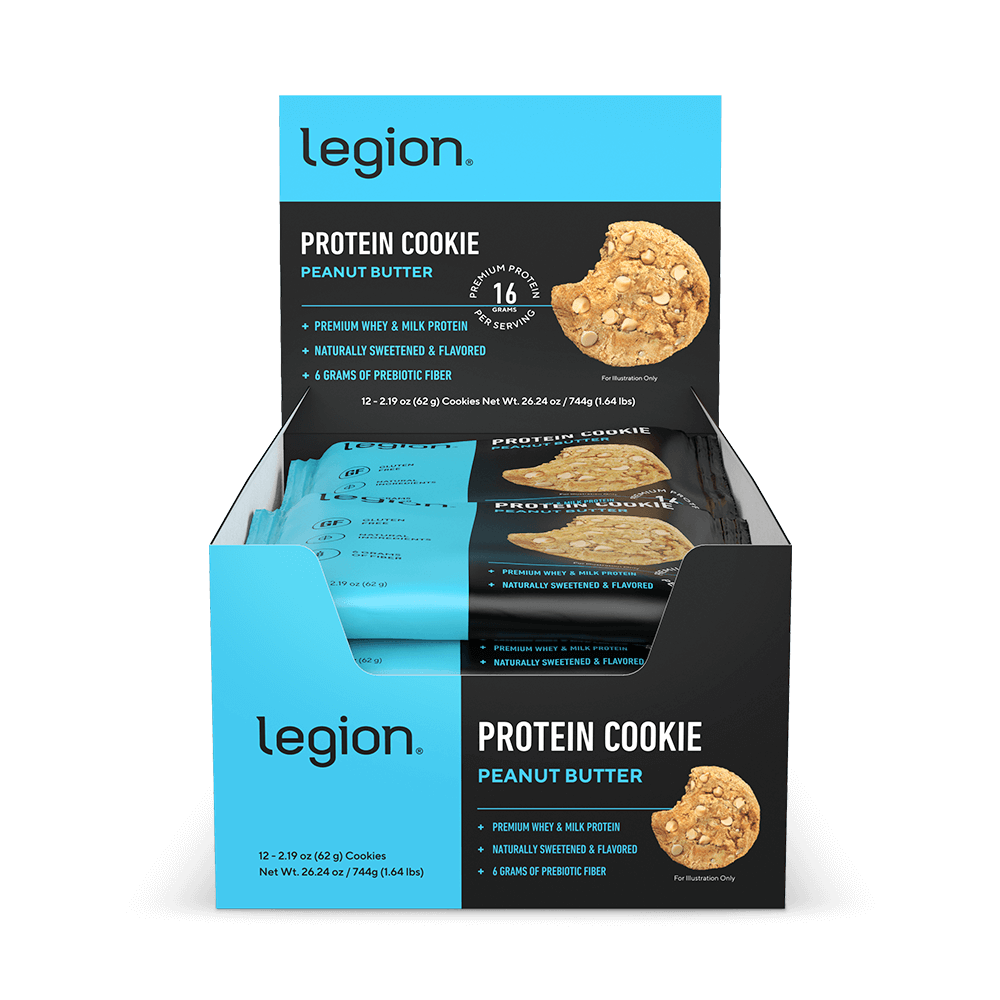 Legion Protein Bar ProBar – Chocolate Peanut Butter | High-Protein Snack | 12 Bars