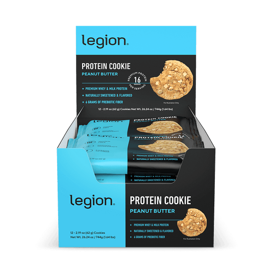Legion Protein Bar ProBar – Chocolate Peanut Butter | High-Protein Snack | 12 Bars