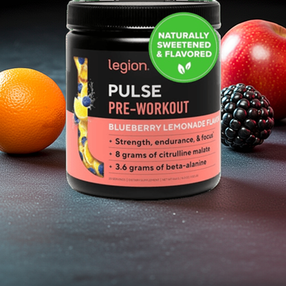 LEGION PULSE | BLUEBERRY LEMONADE Pre Workout Supplements