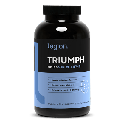 Best Women’s Multivitamin for Energy & Immunity – Legion Triumph | 30 Servings